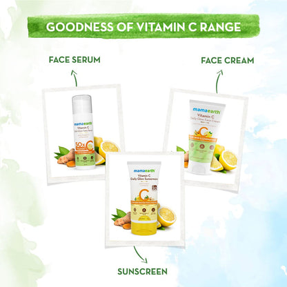 Mamaearth Vitamin C Daily Glow Sunscreen (50gm)