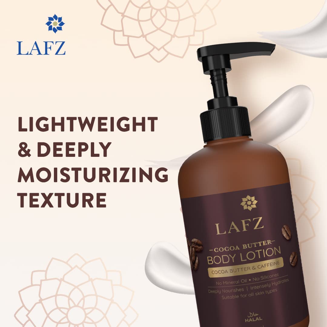 Lafz Body Lotion - Cocoa Butter (500ml) B1G1