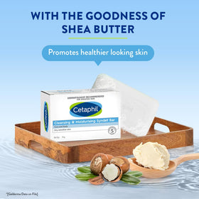 Cetaphil Cleansing and Moisturising Syndet Bar (75gm)