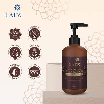 Lafz Body Lotion - Cocoa Butter (500ml) B1G1