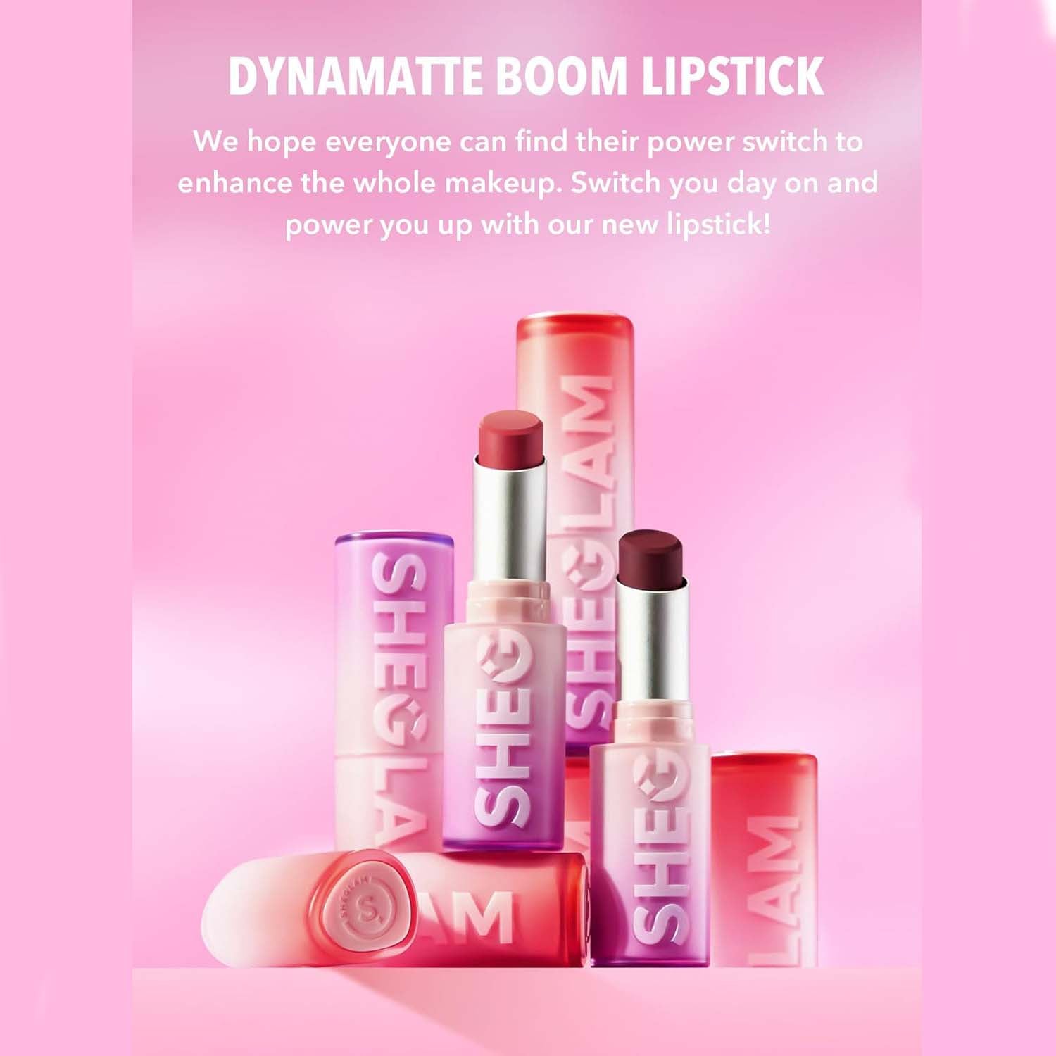 SHEGLAM Dynamatte Boom Long-lasting Matte Lipstick (2.7gm)