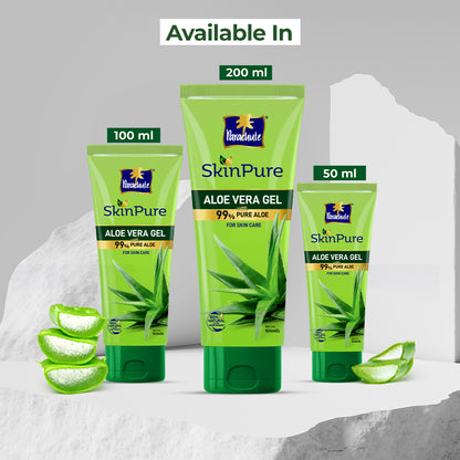 Parachute SkinPure Aloe Vera Gel 200ml (FREE Goat Milk Facewash - GLOW - 50gm)