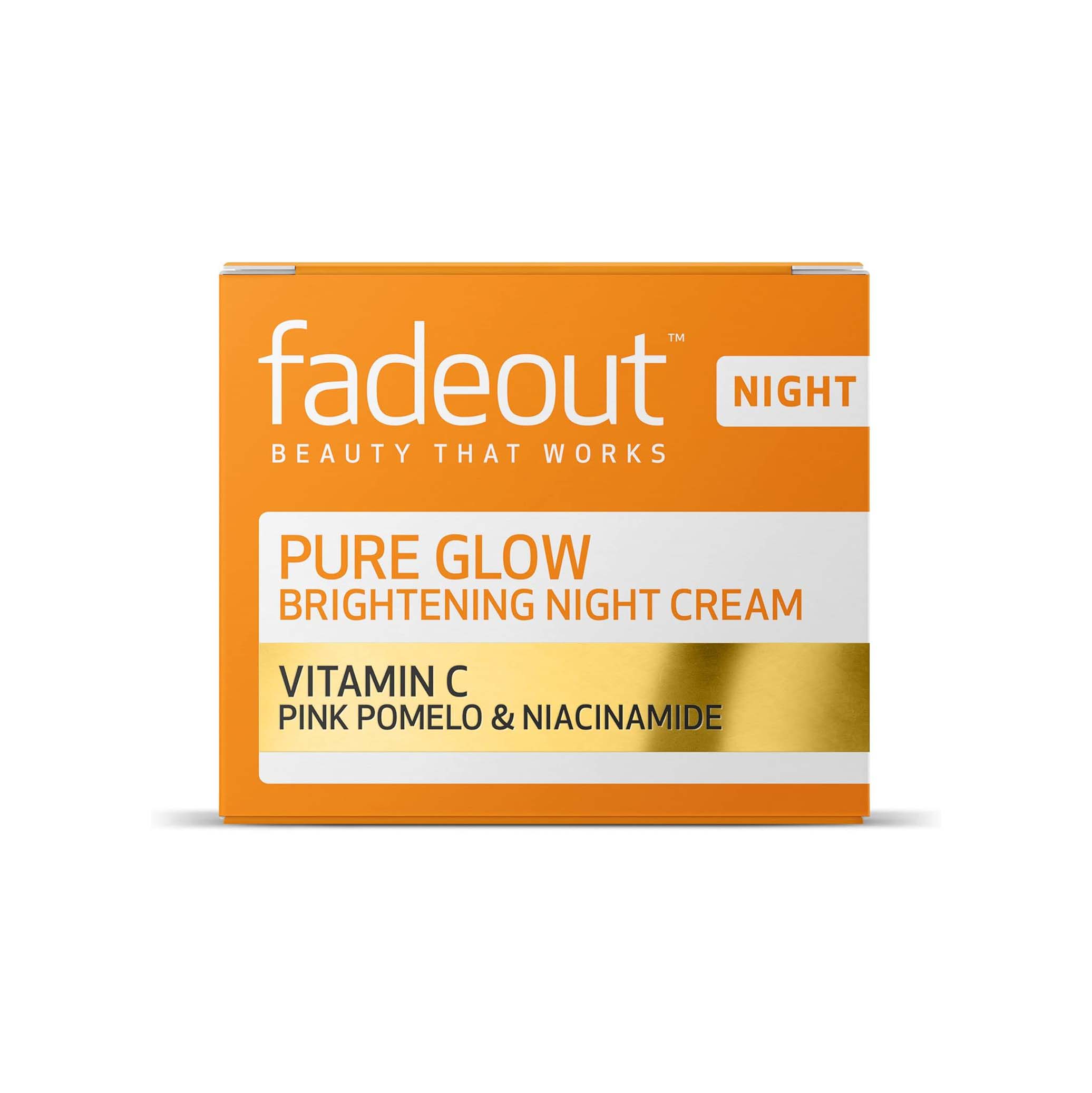 Fade Out Pure Glow Brightening Night Cream (50ml)