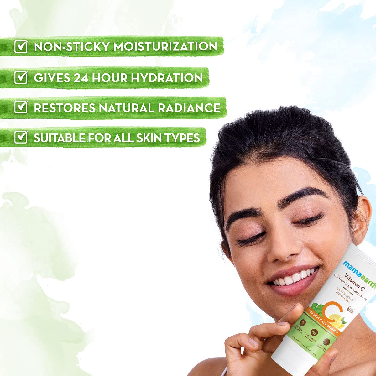 Mamaearth Vitamin C Oil-Free Face Moisturizer (80gm)