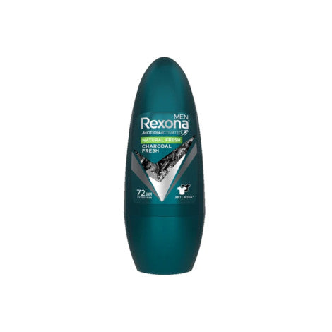Rexona Men Motion Activated Natural Fresh Charcoal Fresh Roll On 45ml