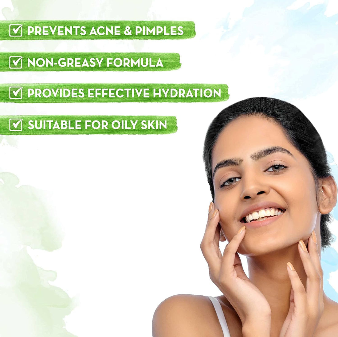 Mamaearth Oil-Free Face Moisturizer for Acne-Prone Skin (80ml)