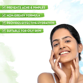 Mamaearth Oil-Free Face Moisturizer for Acne-Prone Skin (80ml)