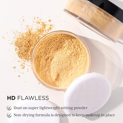 Absolute New York HD Flawless Setting Powder Correction - HDSP02 Brightening Banana (15gm)