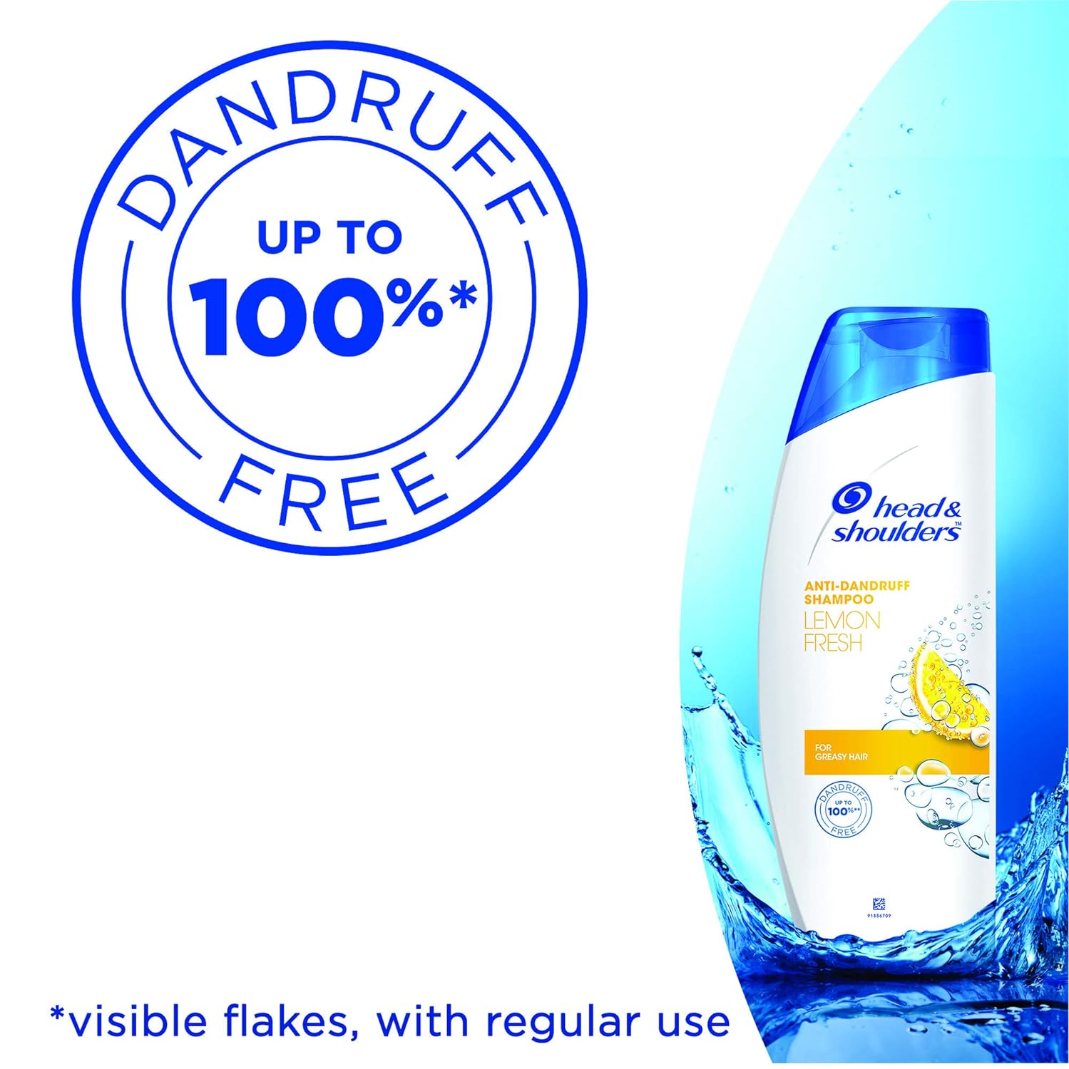 Head &amp; Shoulders Lemon Fresh Anti Dandruff Shampoo (180ml)