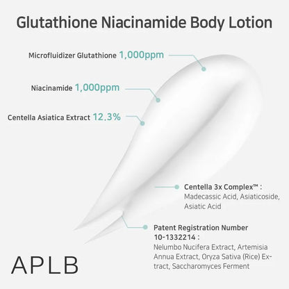 APLB Glutathione Niacinamide Body Lotion 300ml-2