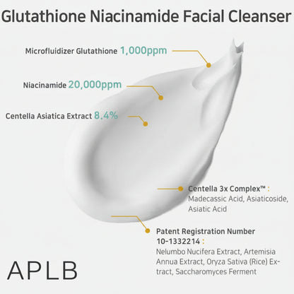 APLB Glutathione Niacinamide Facial Cleanser (80ml)-03