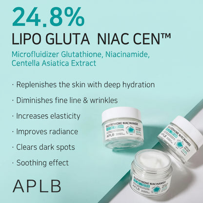 APLB Glutathione Niacinamide Facial Cream (55ml)-1- benefits