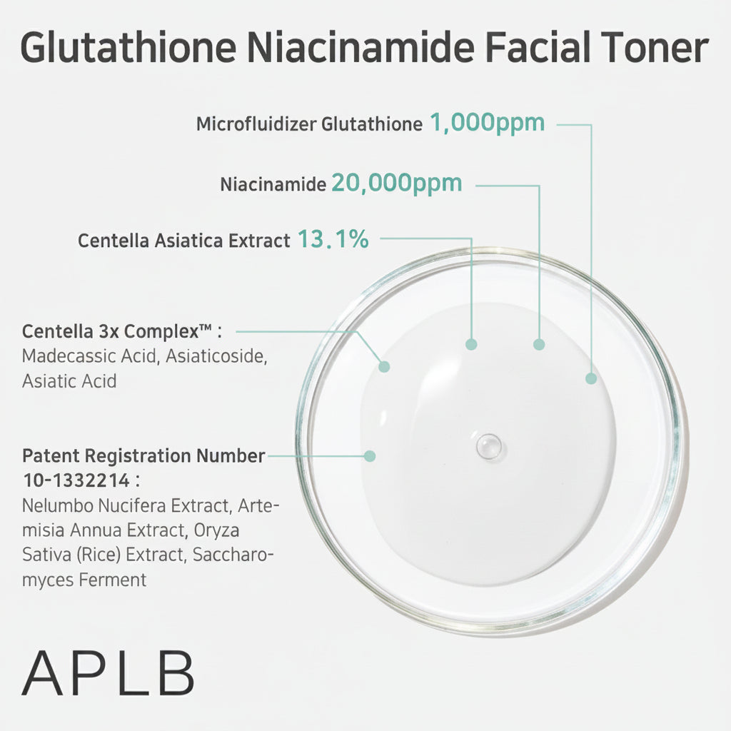 APLB Glutathione Niacinamide Facial Toner (160ml)-2