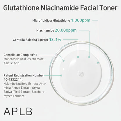 APLB Glutathione Niacinamide Facial Toner (160ml)-2