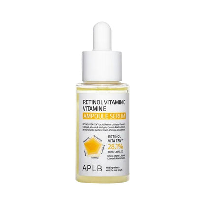 APLB Retinol Vitamin C Vitamin E Ampoule Serum (40ml)