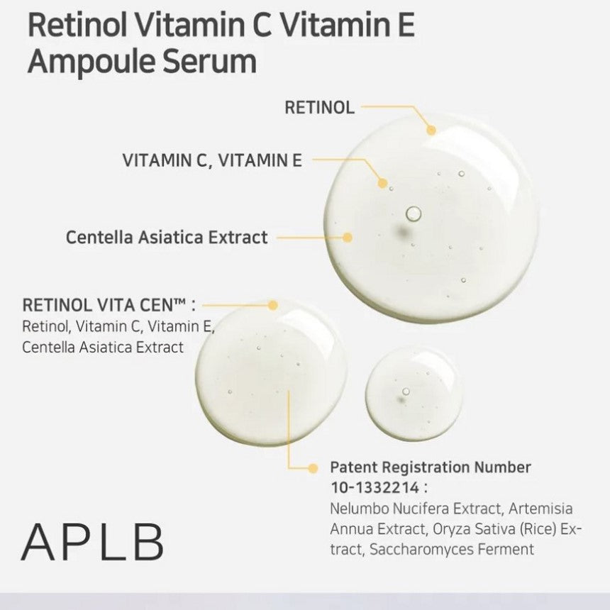 APLB Retinol Vitamin C Vitamin E Ampoule Serum (40ml)-2
