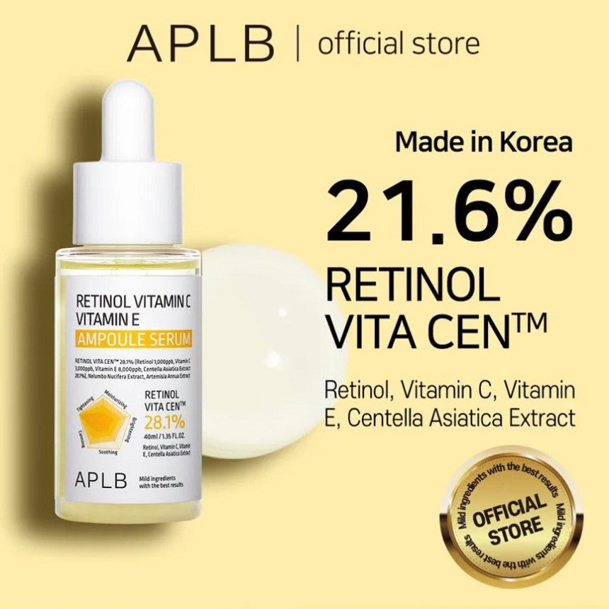 APLB Retinol Vitamin C Vitamin E Ampoule Serum (40ml)-3