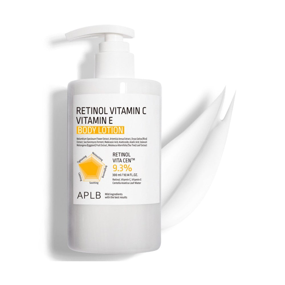 APLB Retinol Vitamin C Vitamin E Body Lotion (300ml)-1