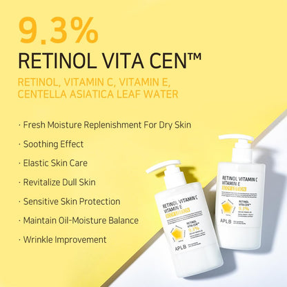 APLB Retinol Vitamin C Vitamin E Body Lotion (300ml)-2