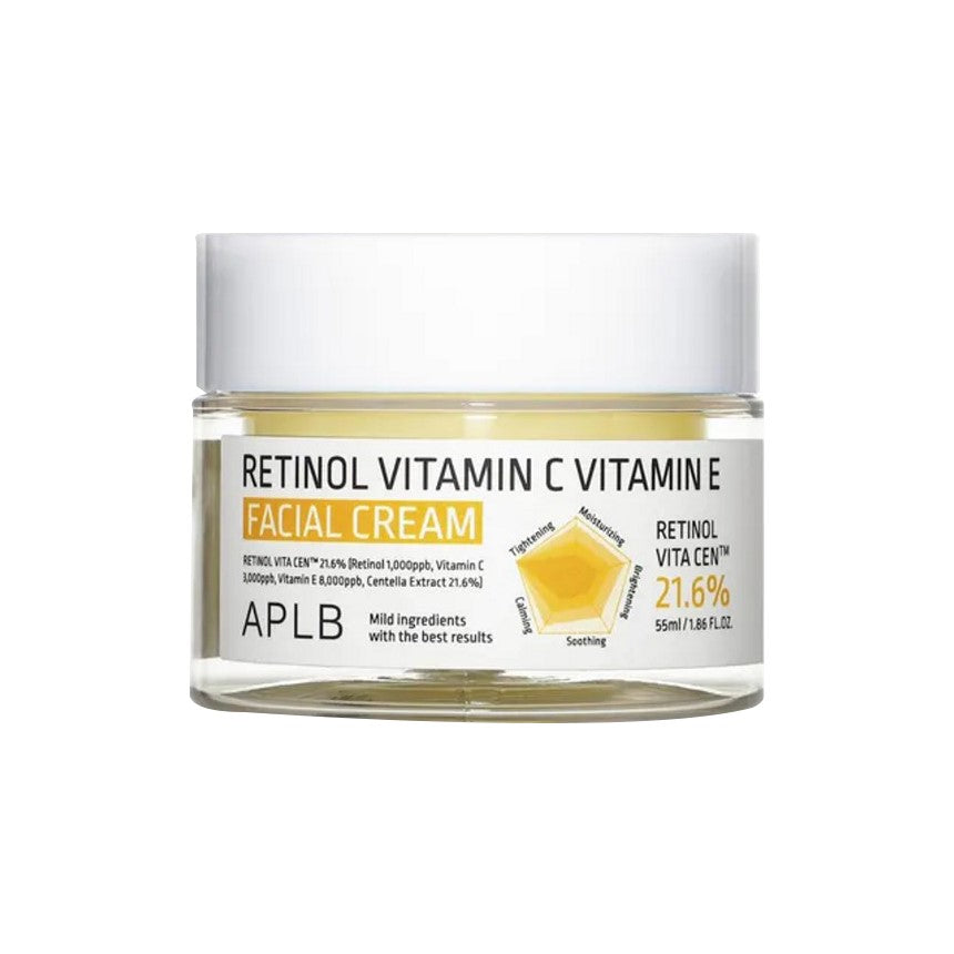 APLB Retinol Vitamin C Vitamin E Facial Cream (55ml)