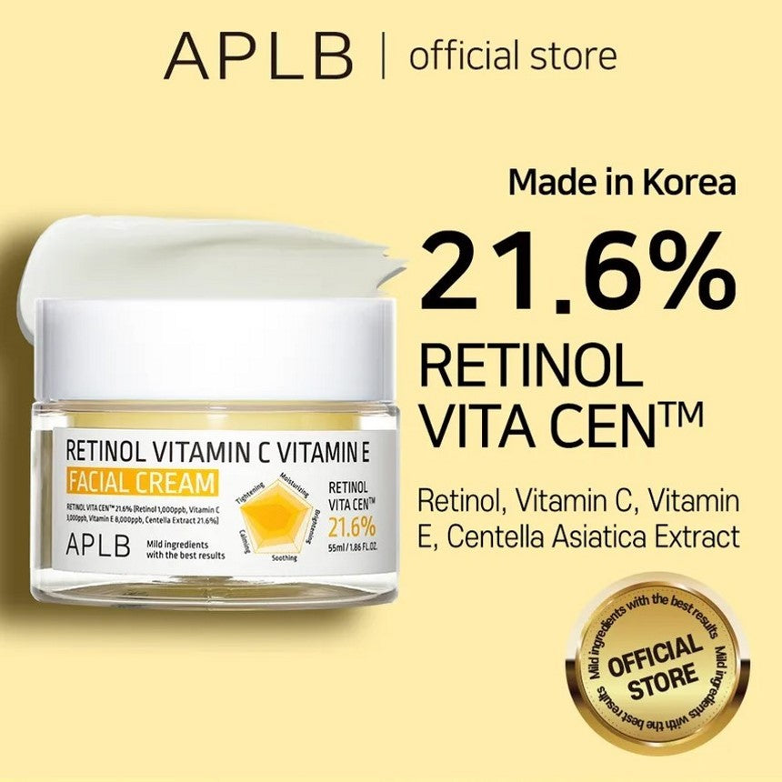 APLB Retinol Vitamin C Vitamin E Facial Cream (55ml)-1