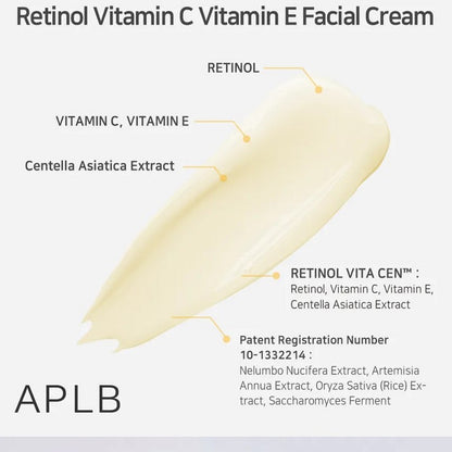 APLB Retinol Vitamin C Vitamin E Facial Cream (55ml)-2