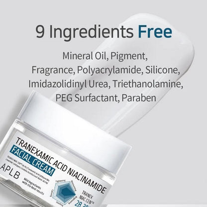 APLB Tranexamic Acid Niacinamide Facial Cream (55ml)-product ingredients