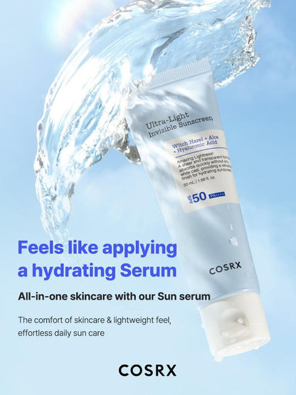 COSRX Ultra Light Invisible Sunscreen SPF50 50ml