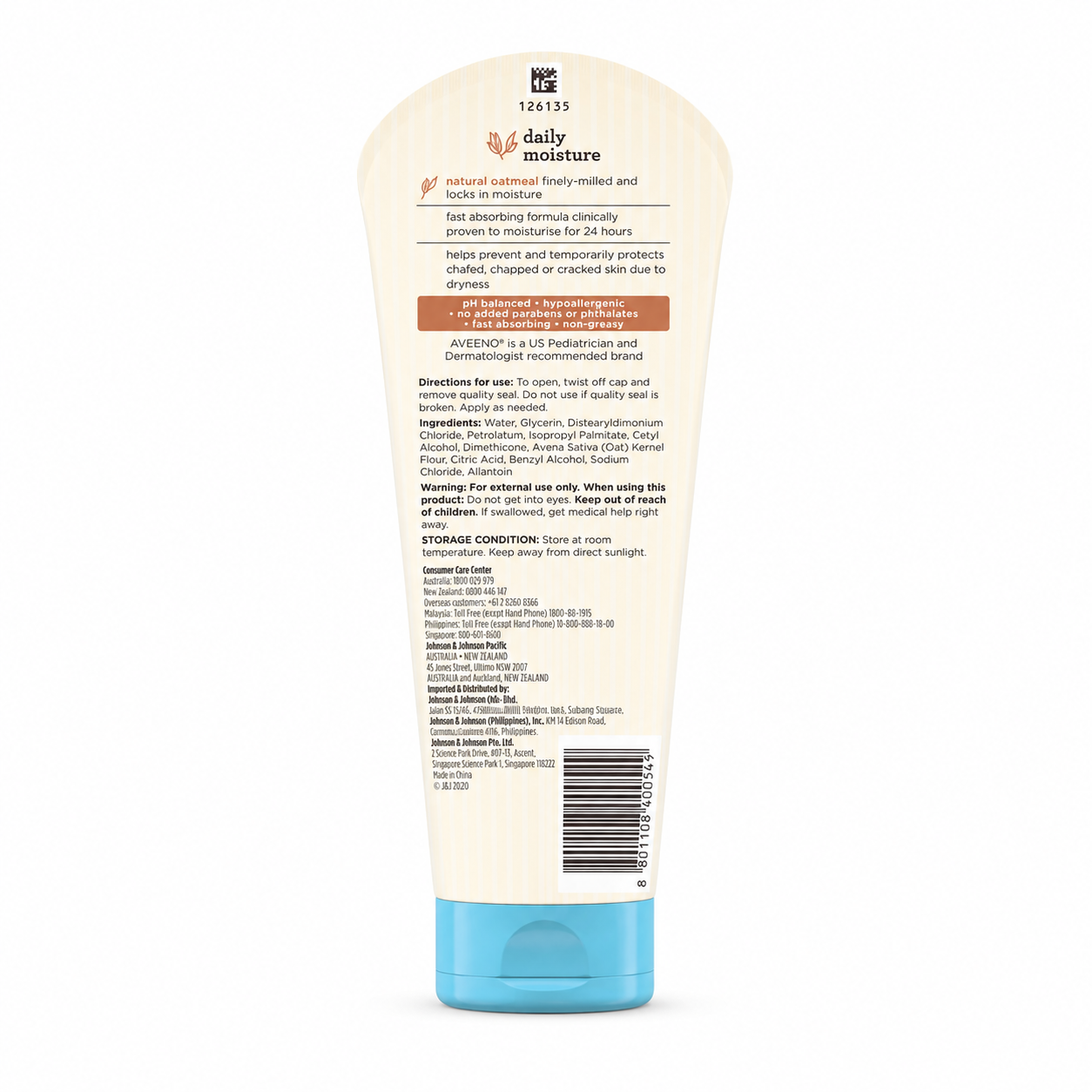 Aveeno Baby Daily Moisture Lotion (227g)