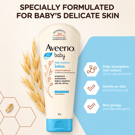 Aveeno Baby Daily Moisture Lotion (227g)