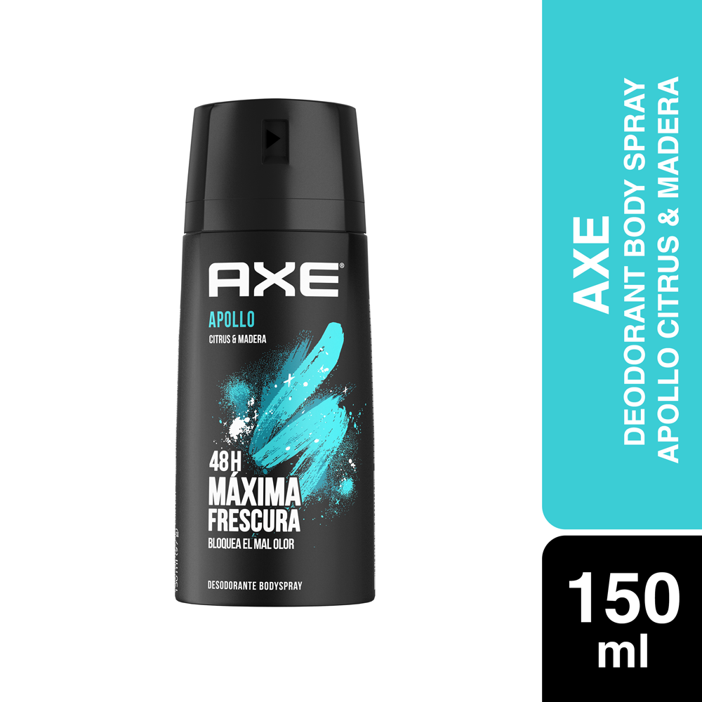 Buy Axe Deodorant Body Spray Apollo Citrus & Madera 150 ml Online at ...