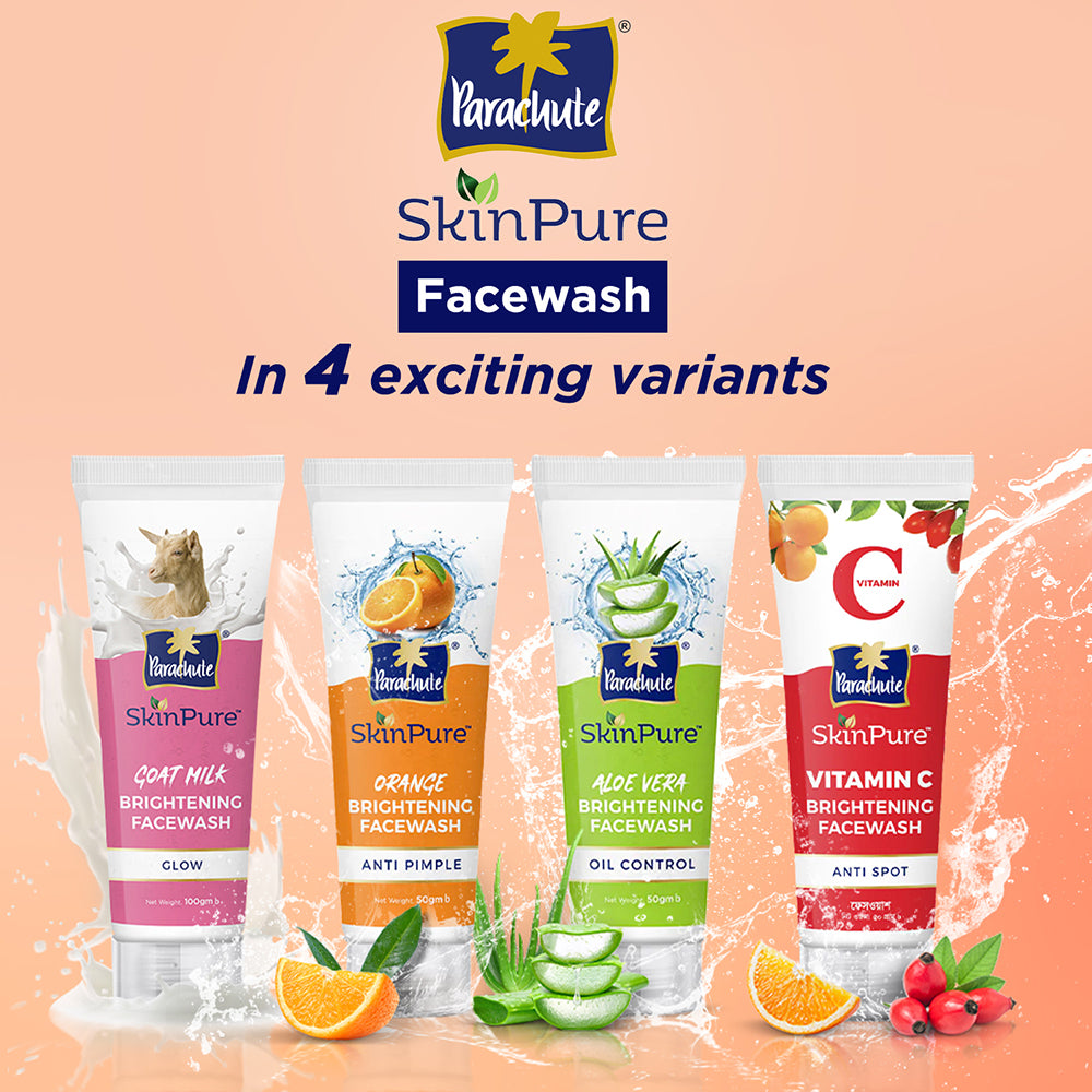 Parachute SkinPure Vitamin C Anti Spot Brightening Face Wash
