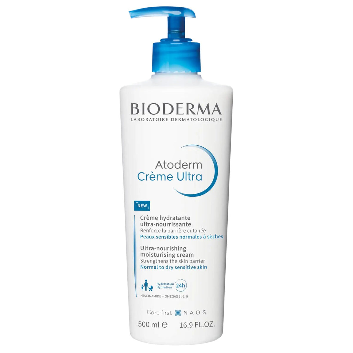 Bioderma Atoderm Ultra -Nourishing  Moisturizing Cream (500ml)