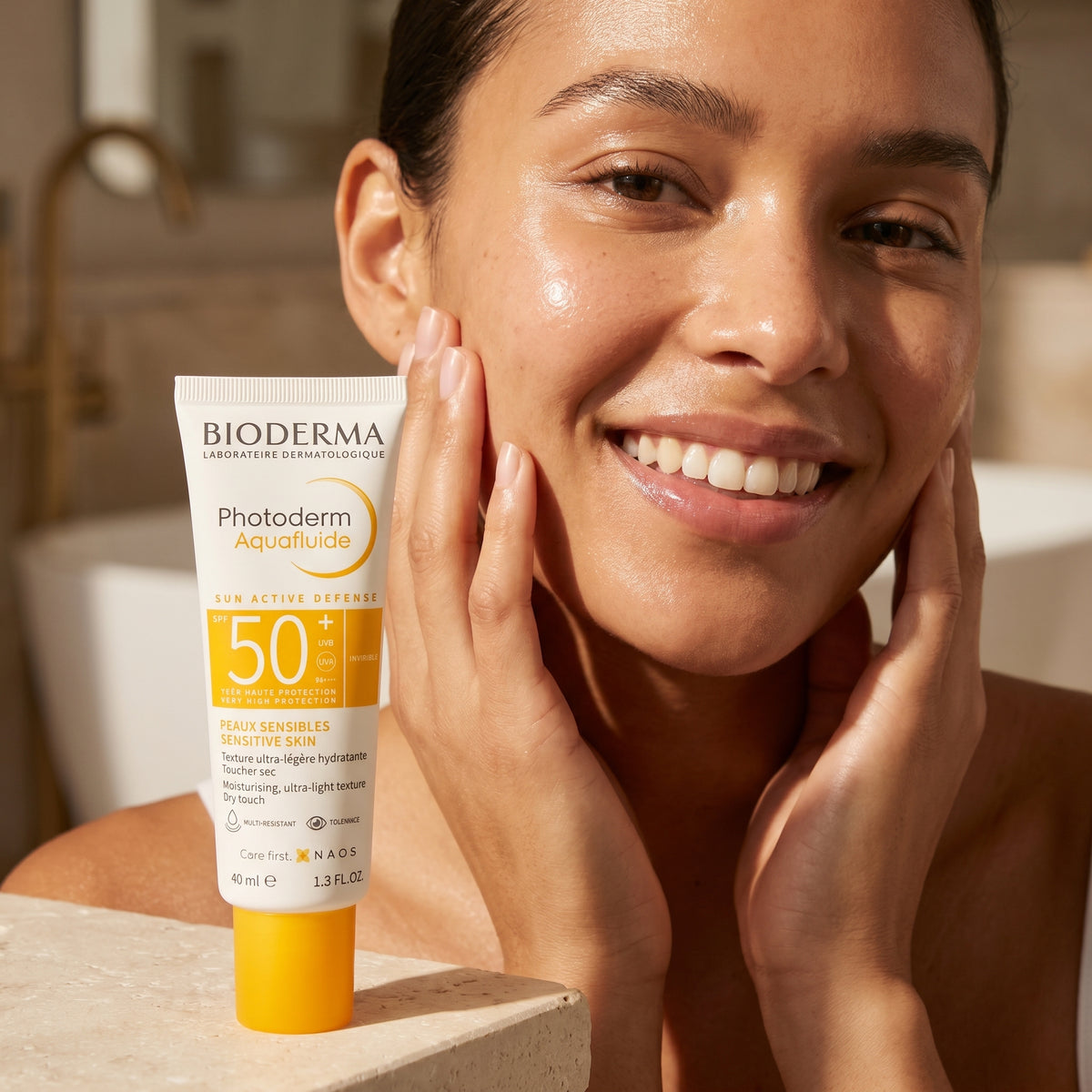Bioderma Photoderm Aquafluide Sun Active Defense SPF 50+ UVA UVB (40ml)