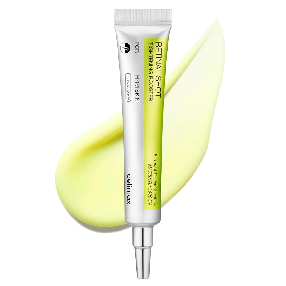 Celimax The Vita-A Retinal Shot Tightening Booster with 0.1% Retinal, Matrixyl &amp; Niacinamide for Wrinkles &amp; Glow, 15ml
