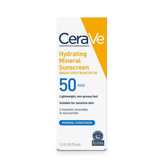 Cerave Hydrating Sunscreen Broad Spectrum SPF50 75ml