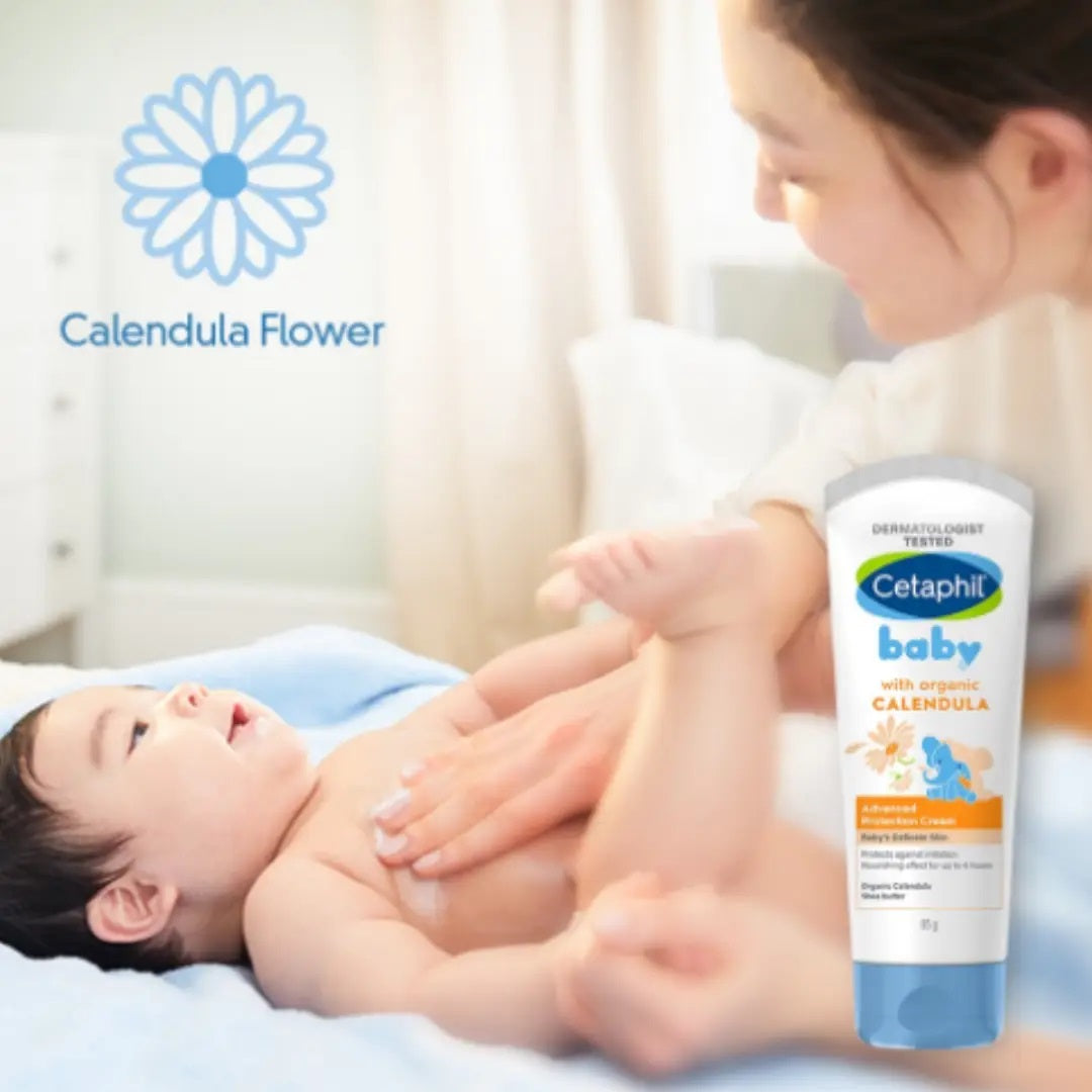 Cetaphil Baby Advance Protection Cream with Organic Calendula (85gm)