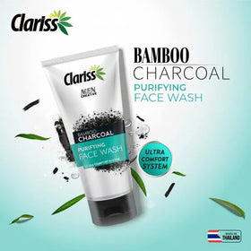 Clariss Men Face Wash 100ml: Bamboo Charcoal-1