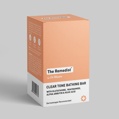 The Remedist by DR Rhazes Clear Tone Bathing Bar 100gm