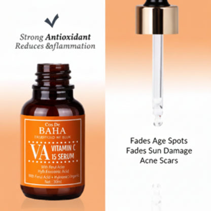 Cos De BAHA Vitamin C 15% Ascorbic Acid (VA) 30ml-1
