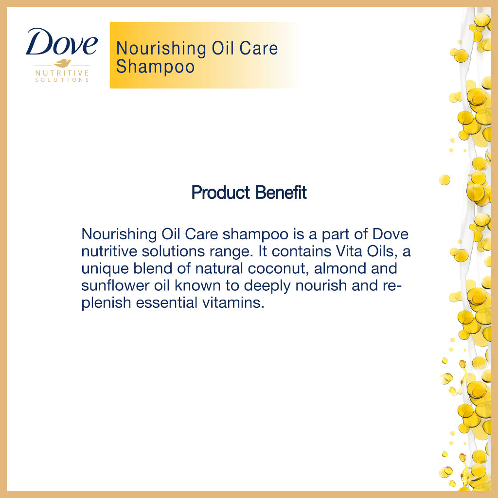 Dove Nourishing Oil Care Shampoo