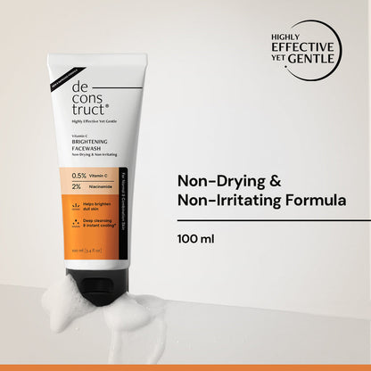 Deconstruct Vitamin C Brightening Face Wash (100ml)-3
