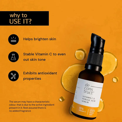 Deconstruct Vitamin C Ferulic Acid serum (30ml)-2