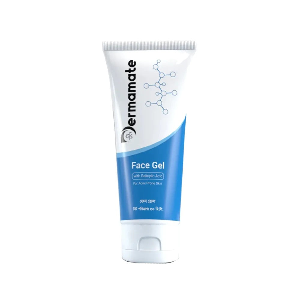 Dermamate Face Gel For Acne Prone Skin 50ml