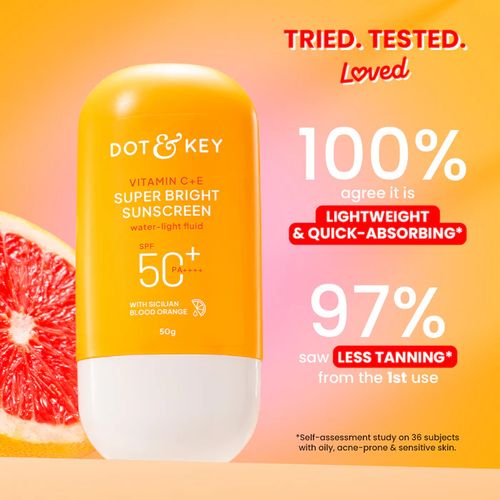 Dot &amp; Key Vitamin C + E Sunscreen SPF 50+ PA++++ survey