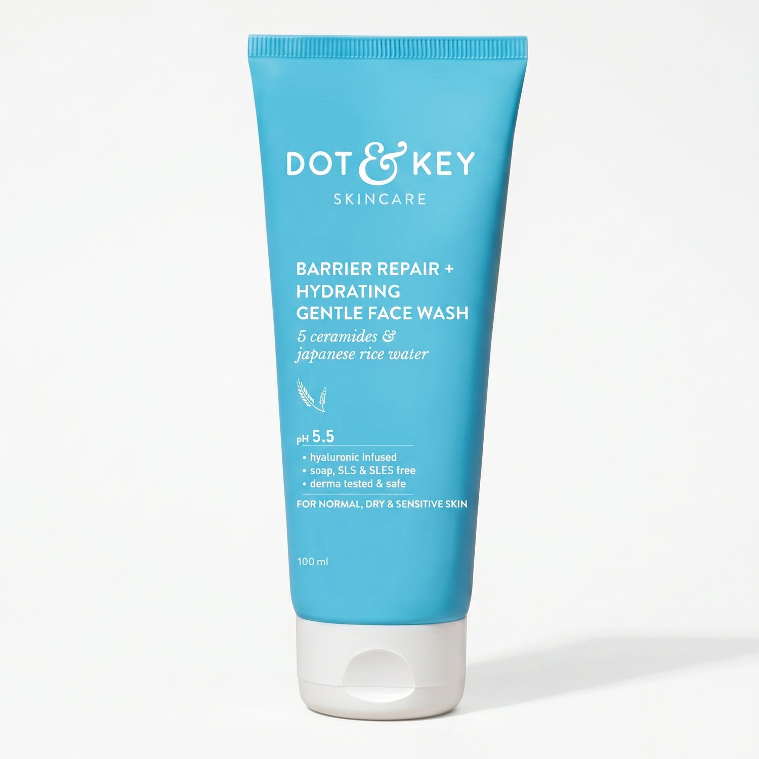 Dot &amp; Key Barrier Repair Gentle Hydrating Face Wash (100ml) product image