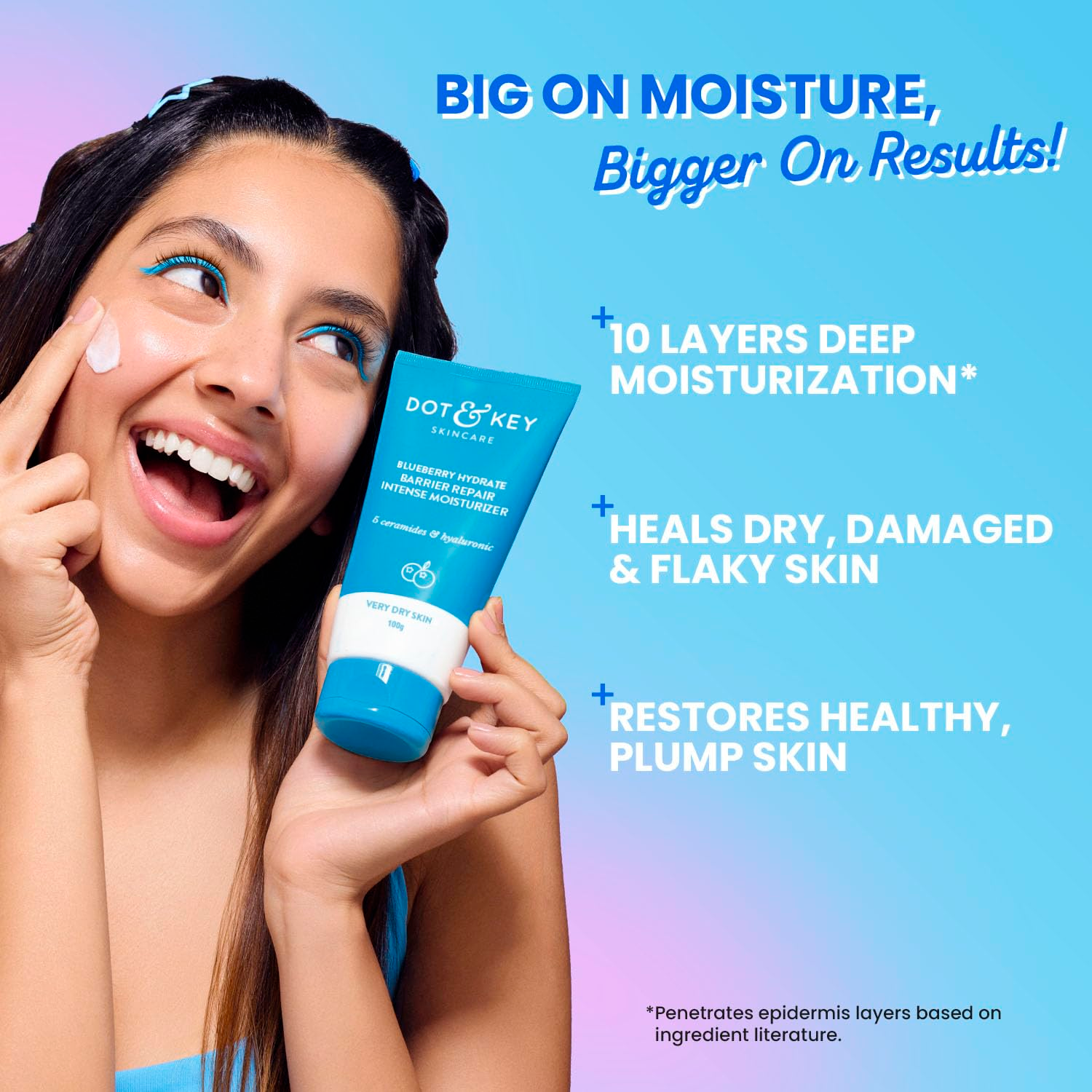 Dot &amp; Key Barrier Repair Moisturizer with Ceramides &amp; Hyaluronic (100g)