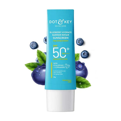 Dot &amp; Key Blueberry Hydrate Barrier Repair Sunscreen SPF 50+ PA++ (80g)