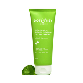 Dot &amp; Key Cica Calming Blemishes Clearing Face Wash with 2% Salicylic Acid (100ml)