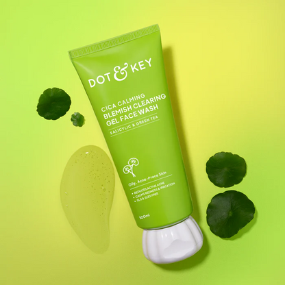 Dot &amp; Key Cica Calming Blemishes Clearing Face Wash with 2% Salicylic Acid (100ml)